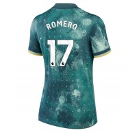 Zenski Nogometni Dres Tottenham Hotspur Cristian Romero #17 Rezervni 2024-25 Kratak Rukav